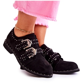 Brogues Lu Boo til kvinder sort hyggeligt