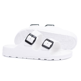 Flameshoes Tøfler til kvinder Light Garden White hvid