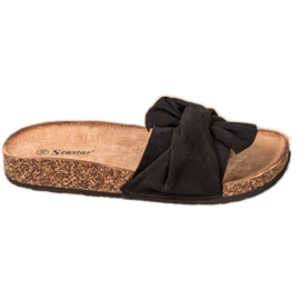 Seastar Stilfulde hjemmesko på platformen sort