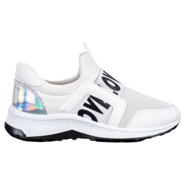 Seastar Slipons On The Love Platform hvid