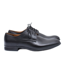Elegante mænds sorte formalsko Damoste