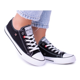 Big Star kvinders sorte sneakers T274023