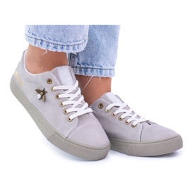 Big Star kvinders grå varme sneakers Sneakers Monokolor BB274062