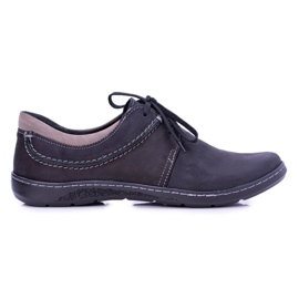 KOMODO Sort Herre Nubuck Sko i Fuego