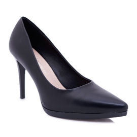 Kvinders Pumper Stiletter Sergio Leone Matte Black Misawu sort