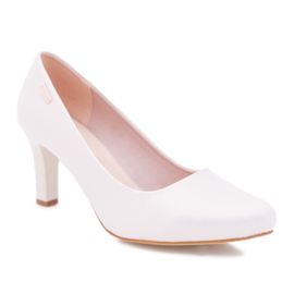 Dame pumper Sergio Leone Beige Pearl Orsola