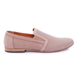 Beige Herrer Bednarek Munero Slip-On Loafers