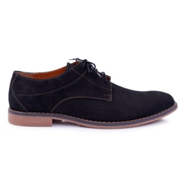 Bednarek Polish Shoes Herre Brogues Bednarek Nubuck Black Atletos sort