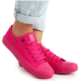 Kvinder Sneakers Big Star Fuchsia AA274013 lyserød