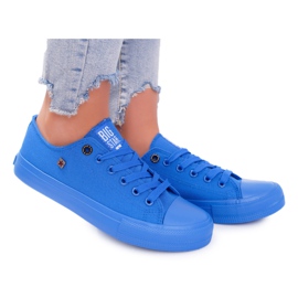 Kvinders sneakers Big Star Blue AA274011 blå
