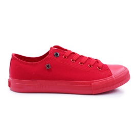 Herresneakers Low Big Star Rød AA174007SS19