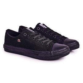 Herresneakers Low Big Star Sort AA174009SS19