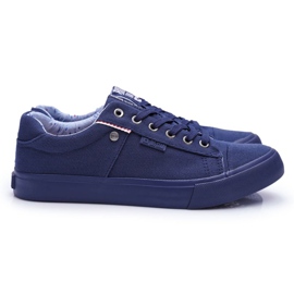 Mænds sneakers Big Star marineblå AA174094 marine blå