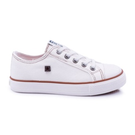 Børnesneakers Big Star White DD374085 hvid