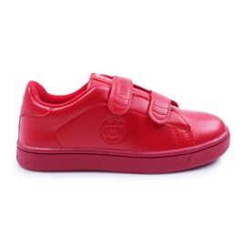 Børnesneakers Big Star With Velcro Red DD374030 rød
