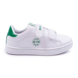 Børnesneakers Big Star With Velcro White DD374029 hvid