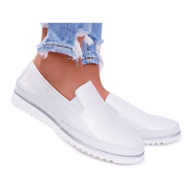 Loafers til kvinder Sergio Leone Silver Magento grå