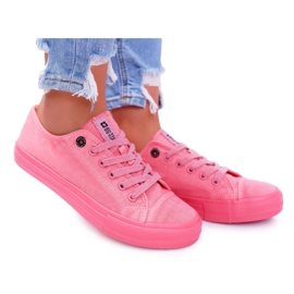 Kvinders sneakers Big Star Pink DD274444 lyserød