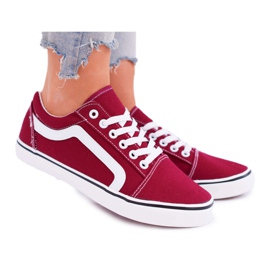 NEWS Kvinder Sneakers Bourgogne Bestro rød