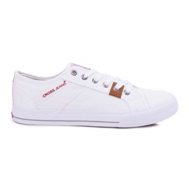 Herre Sneakers Classic Cross Jeans Tekstil Hvid DD1R4029