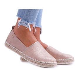 Kvinders Espadrilles Big Star, flettet sål beige DD274769