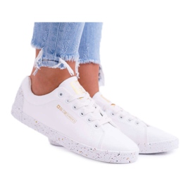 Dame Sneakers Big Star Red Star Hvid AA274A007