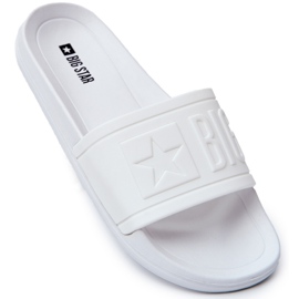 Kvinders hjemmesko Big Star White DD274A268 hvid