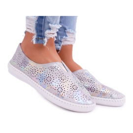 Dame Sneakers Grå Comfort Munda