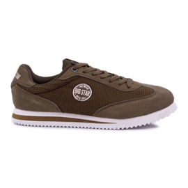 Sportssko til mænd Big Star Khaki DD174088 grøn