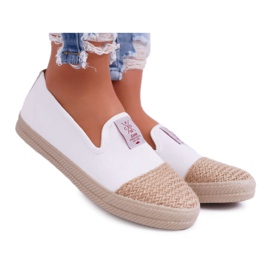 Kvinders Espadrilles Cross Jeans Hvid DD2R4044