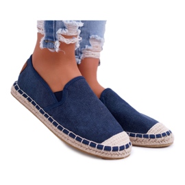 Dame Espadrilles Cross Jeans Marineblå DD2R4108 marine blå