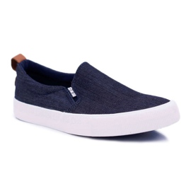 Mænds sneakers Big Star Jeans Marineblå DD174161 marine blå