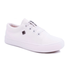 Børnesneakers Big Star White DD374074 hvid