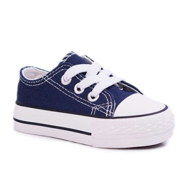 FRROCK Børns klassiske marineblå Filemon sneakers