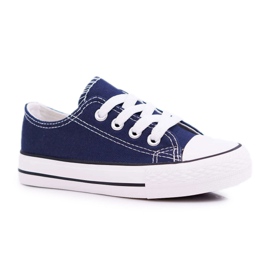EVE Marineblå Filemon Ungdomssko Sneakers marine blå