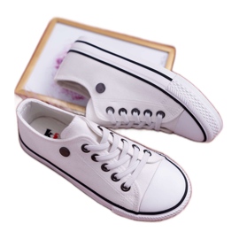 EVE Børnesneakers Hvid Justika
