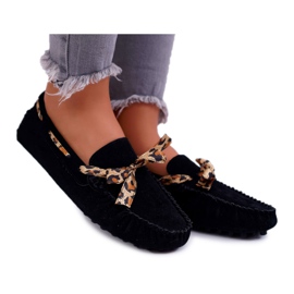 Kvinders loafers Lu Boo Komfortabel sort Plummy