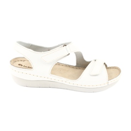 Inblu damesko sandaler 158D113 hvid