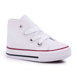 FRROCK Børns klassiske høje hvide filemon sneakers