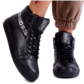 Kvinder Sneakers Big Star High Sort EE274355