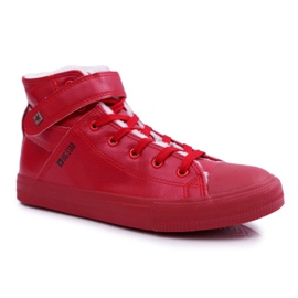 Herresneakers Big Star Warmed Red Y174025FW rød
