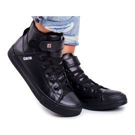 Kvinders sneakers Big Star Warm Black V274542FW sort