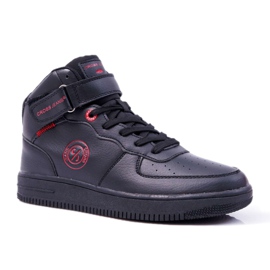 Dame Sneakers Cross Jeans Høj Sort EE2R4147C