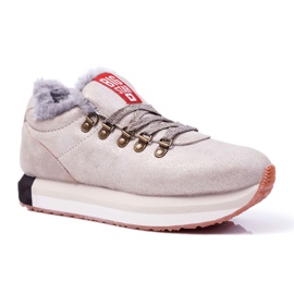 Sportssko til kvinder Big Star Beige EE274732