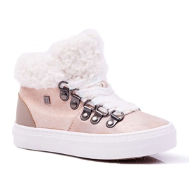 Børnesko Sko Sneakers Big Star Pink EE374015 lyserød