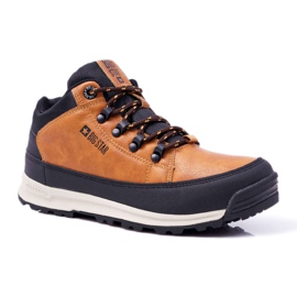 Ungdoms Trekking Sko Big Star High Outdoor Camel EE274815 brun