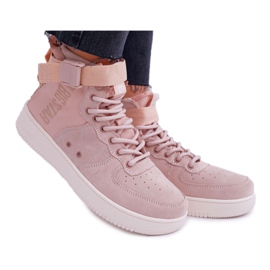 Dame Sneakers Pink Big Star EE274658 lyserød