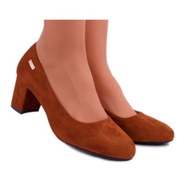 Sergio Leone Black Suede Camel Selva2 brun