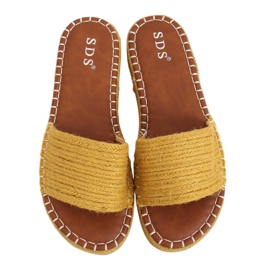 Honey espadrilles hjemmesko 7970-PL Gul