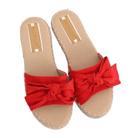 Rød Espadrilles rød A648-ESP-1 Rød